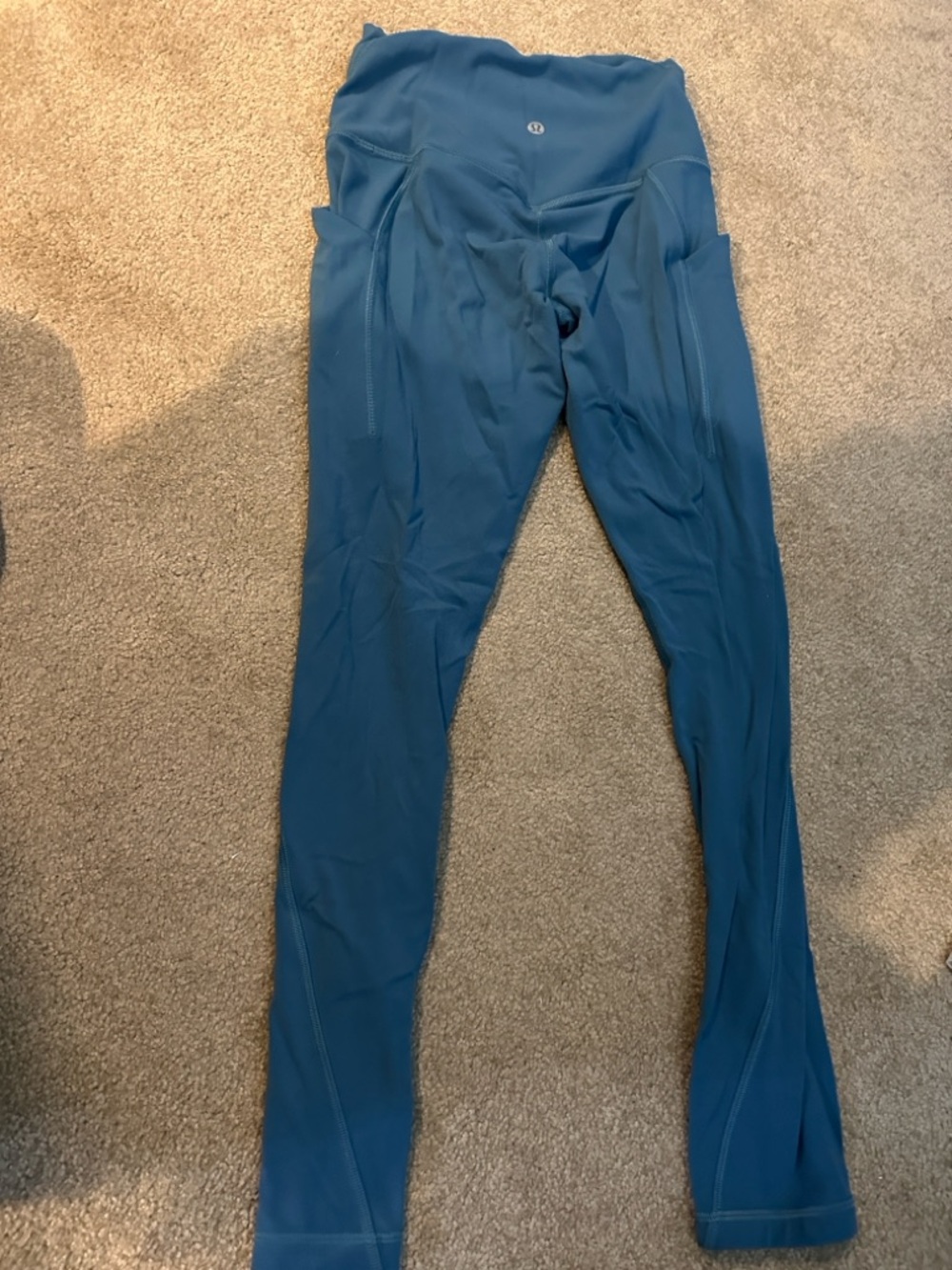 Lululemon Blue Teal High-Rise Leggings